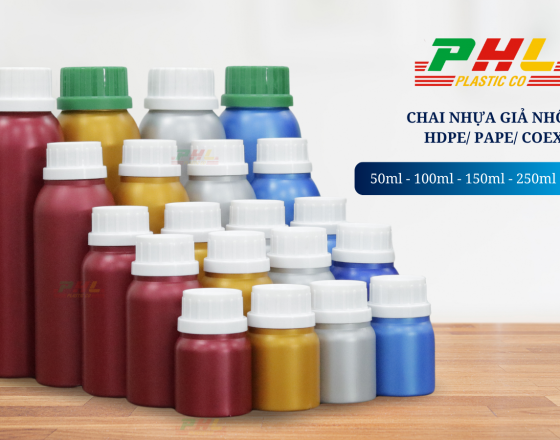Bộ Sưu Tập Chai Nhựa Giả Nhôm Của Công Ty Cổ Phần PHL